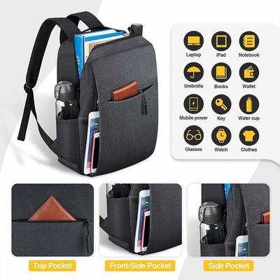 Рюкзак USB анти- похищения OEM поручая портфели ноутбука 15,6 дюймов для людей