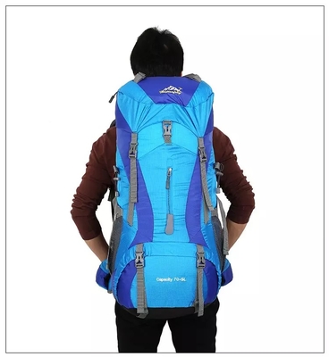 Полиэстер рюкзака горы Ransel водоустойчивый Trekking ISO рюкзака 70 литров