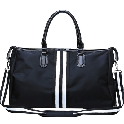 Сумка Duffle спортзала нейлона сумки Duffle спорт чернокожих человеков с отсеком ботинка