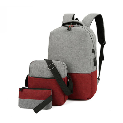 Рюкзак 3 компьютера дела 1,37 дюймов в 1 Usb Mochilas рюкзака ноутбука умном