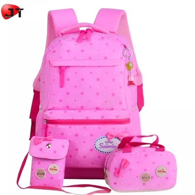 Рюкзак школы на подросток Bookbag девушек установил коробку для завтрака рюкзака ноутбука с сумкой карандаша