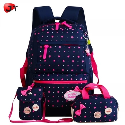 Рюкзак школы на подросток Bookbag девушек установил коробку для завтрака рюкзака ноутбука с сумкой карандаша