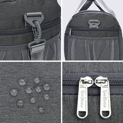 18&quot; сумка Duffle сумки перемещения похищения спортзала анти- с карманом отсека ботинка влажным